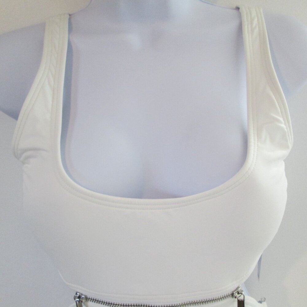 MICHAEL Michael Kors White Cutout Swimsuit - Picture 6 of 12